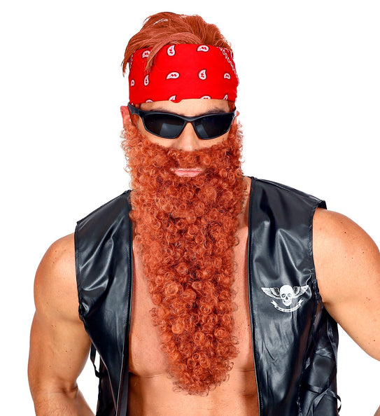 e-carnavalskleding-SYK vikingbaard met snor bruin