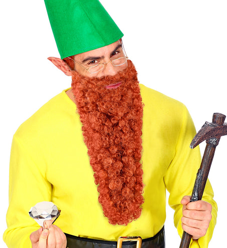 e-carnavalskleding-SYK vikingbaard met snor bruin