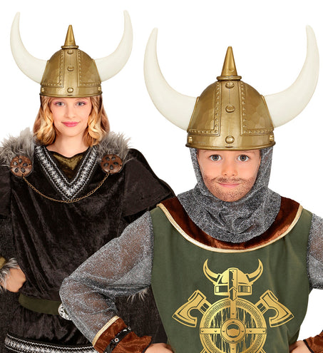 e-carnavalskleding-SYK Vikinghelm kind