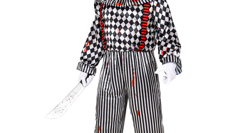 e-carnavalskleding-SYK Vintage clownspak volwassenen