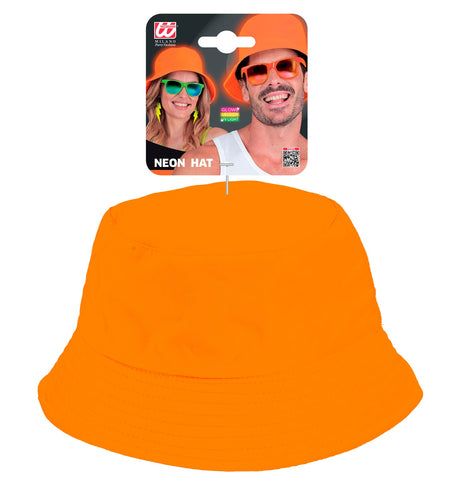e-carnavalskleding-SYK Vissershoedje neon oranje