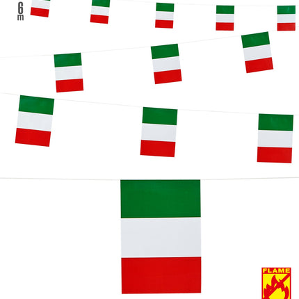 e-carnavalskleding-SYK Vlaggenlijn 6Mtr Italie