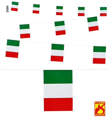 e-carnavalskleding-SYK Vlaggenlijn 6Mtr Italie