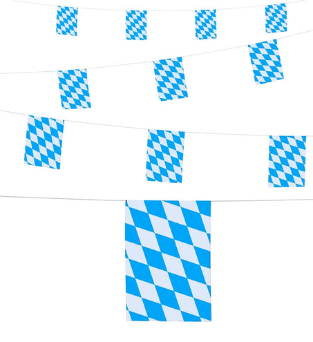 e-carnavalskleding-SYK Vlaggenlijn Oktoberfest rechthoek Beieren
