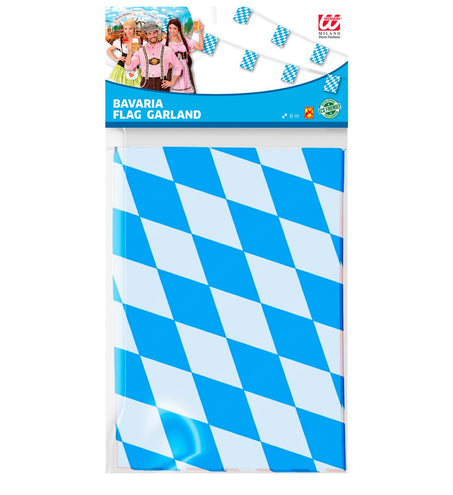 e-carnavalskleding-SYK Vlaggenlijn Oktoberfest rechthoek Beieren