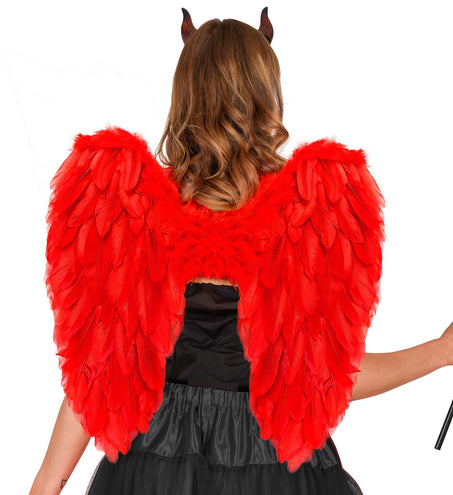 e-carnavalskleding-SYK Vleugels rood