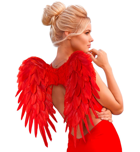 e-carnavalskleding-SYK Vleugels rood