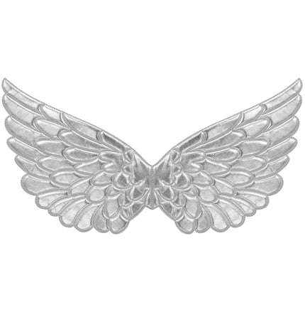 e-carnavalskleding-SYK Vleugels zilver 57x26 cm