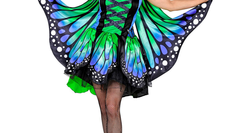 e-carnavalskleding-SYK Vlinder kostuum blauw groen