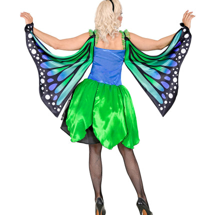 e-carnavalskleding-SYK Vlinder kostuum blauw groen