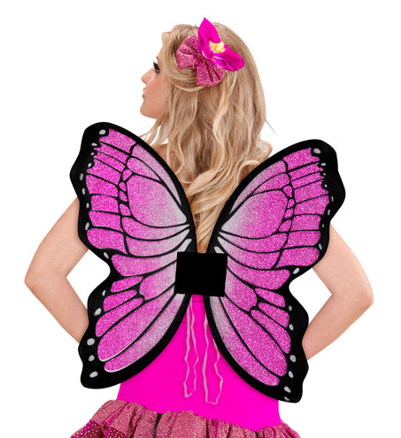 e-carnavalskleding-SYK Vlindervleugels glitter 50x50cm