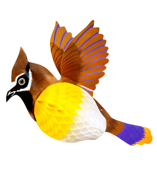 e-carnavalskleding-SYK Vogel decoratie van papier
