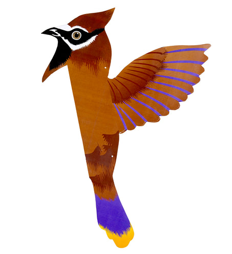 e-carnavalskleding-SYK Vogel decoratie van papier