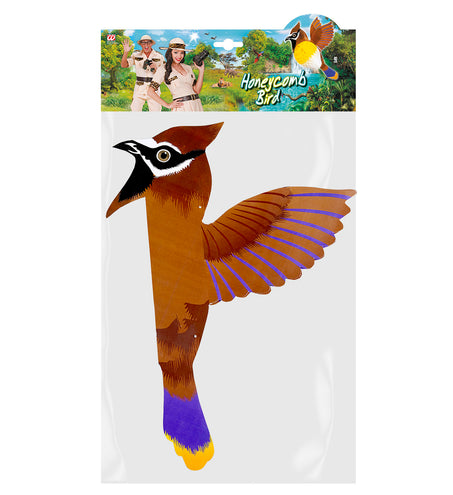 e-carnavalskleding-SYK Vogel decoratie van papier