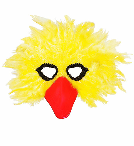 e-carnavalskleding-SYK Vogelmasker Pino geel