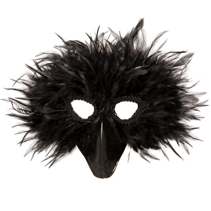 e-carnavalskleding-SYK Vogelmasker zwart