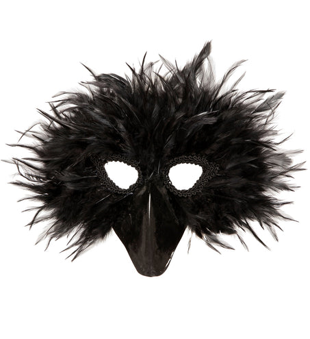 e-carnavalskleding-SYK Vogelmasker zwart