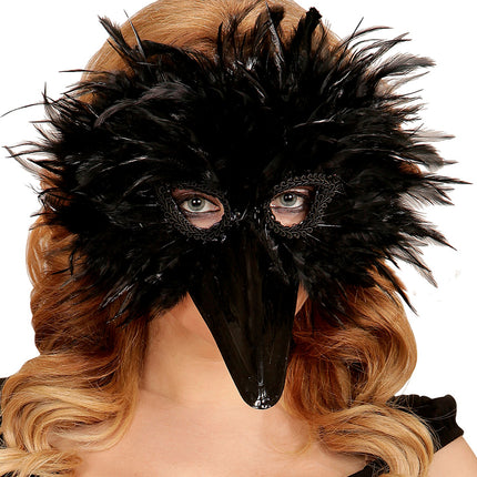 e-carnavalskleding-SYK Vogelmasker zwart