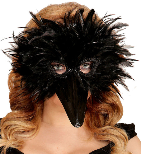 e-carnavalskleding-SYK Vogelmasker zwart