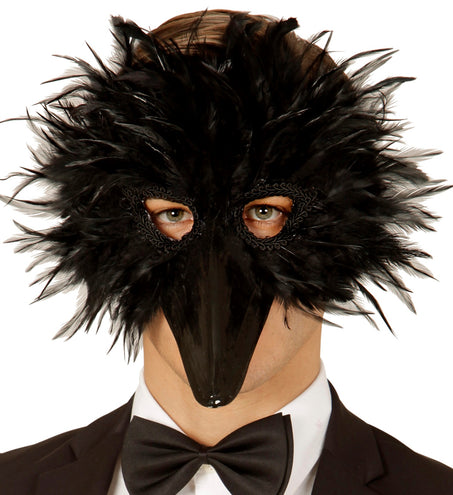 e-carnavalskleding-SYK Vogelmasker zwart