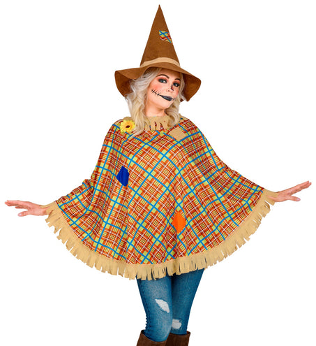e-carnavalskleding-SYK Vogelverschrikker poncho