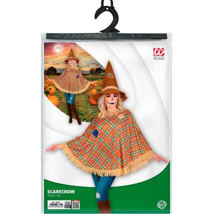 e-carnavalskleding-SYK Vogelverschrikker poncho