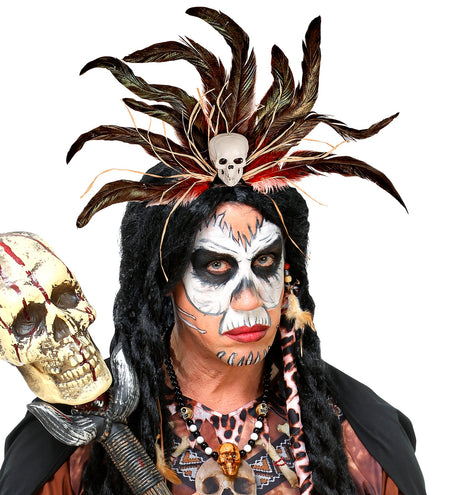 e-carnavalskleding-SYK Voodoo hoofdband halloween