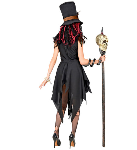 e-carnavalskleding-SYK Voodoo jurk dames