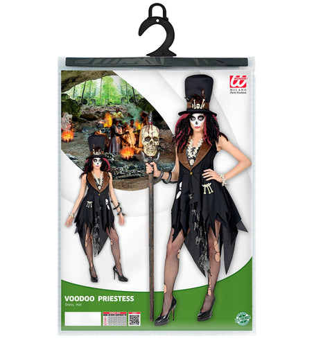 e-carnavalskleding-SYK Voodoo jurk dames