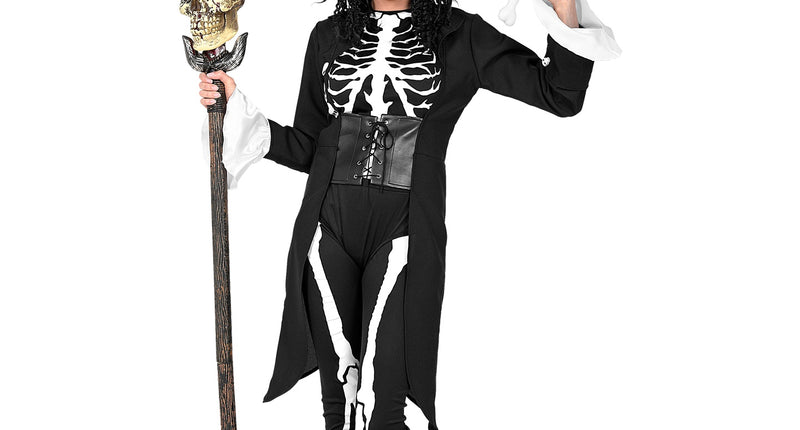 e-carnavalskleding-SYK Voodoo Priester pak dames