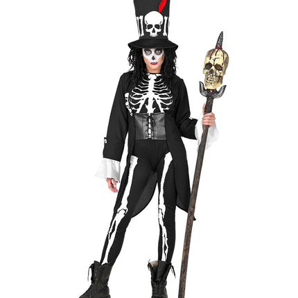 e-carnavalskleding-SYK Voodoo Priester pak dames