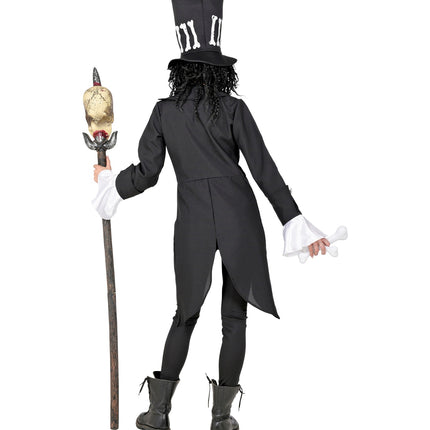 e-carnavalskleding-SYK Voodoo Priester pak dames