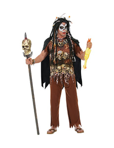 e-carnavalskleding-SYK Voodoo priester pak Owen heren