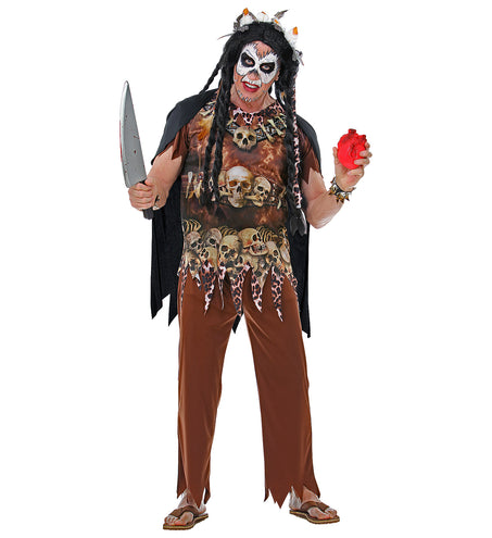 e-carnavalskleding-SYK Voodoo priester pak Owen heren