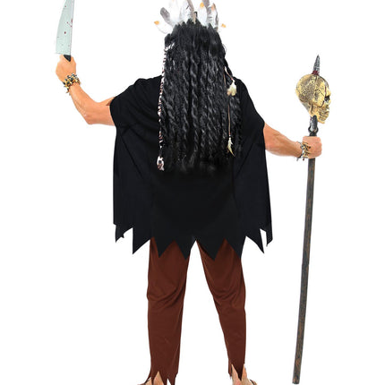 e-carnavalskleding-SYK Voodoo priester pak Owen heren