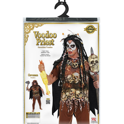 e-carnavalskleding-SYK Voodoo priester pak Owen heren
