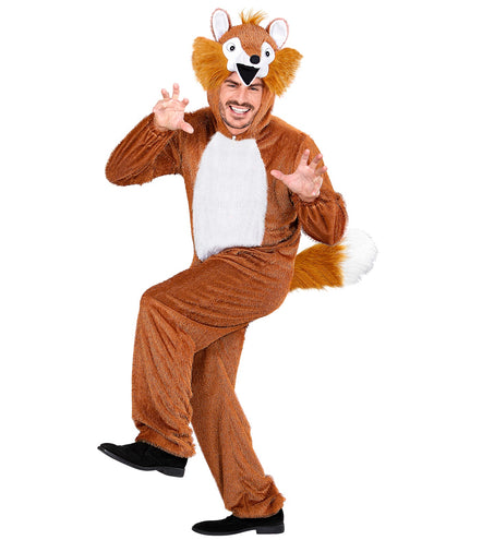 e-carnavalskleding-SYK Vossenpak pluche unisex