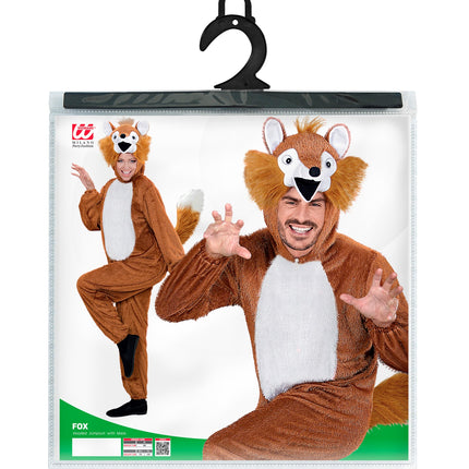 e-carnavalskleding-SYK Vossenpak pluche unisex