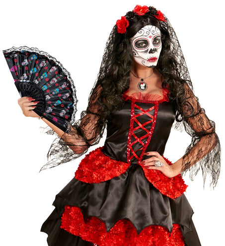 e-carnavalskleding-SYK Waaier day of the death