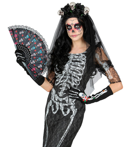 e-carnavalskleding-SYK Waaier day of the death