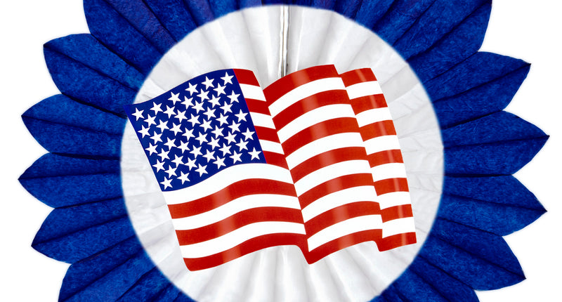 e-carnavalskleding-SYK Waaier USA decoratie