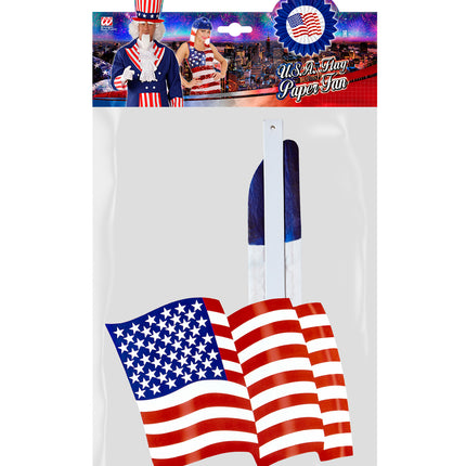 e-carnavalskleding-SYK Waaier USA decoratie