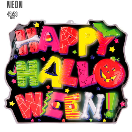e-carnavalskleding-SYK Wanddecoratie Happy Halloween