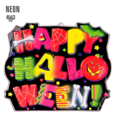 e-carnavalskleding-SYK Wanddecoratie Happy Halloween