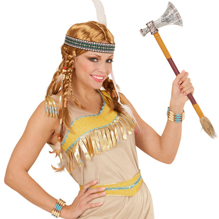 e-carnavalskleding-SYK Wapen indiaan 47cm bijl