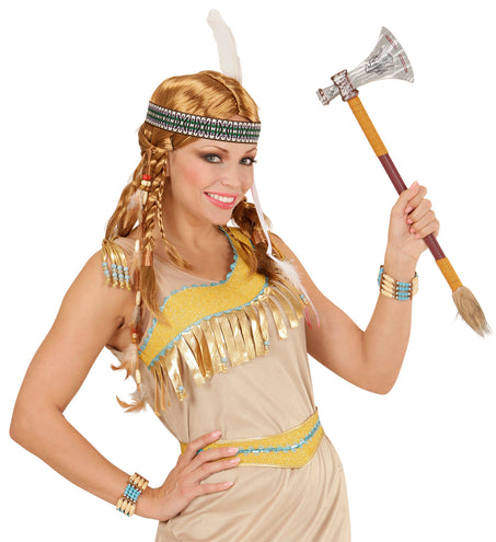 e-carnavalskleding-SYK Wapen indiaan 47cm bijl