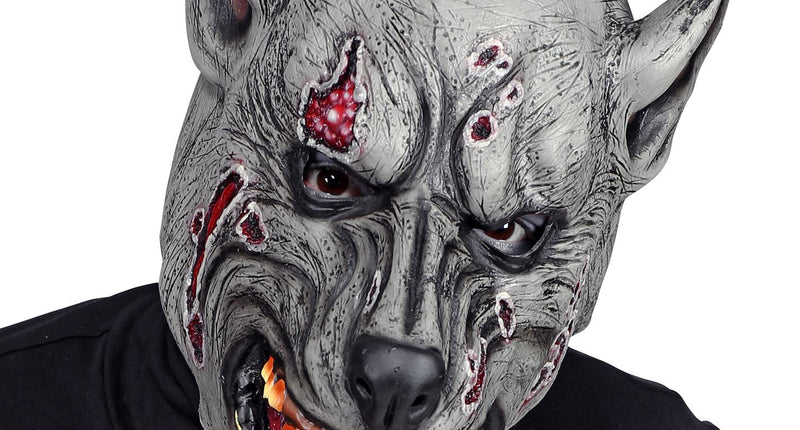 e-carnavalskleding-SYK Weerwolf halloween masker
