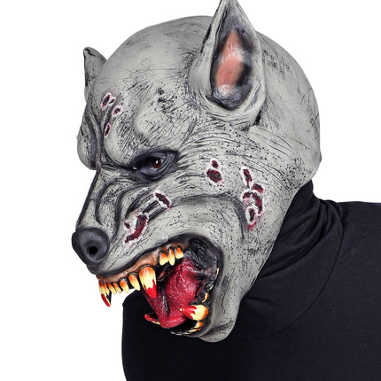 e-carnavalskleding-SYK Weerwolf halloween masker
