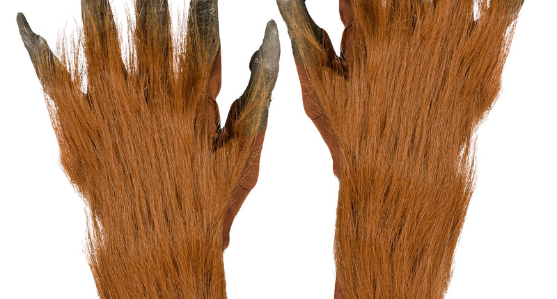 e-carnavalskleding-SYK Weerwolf handschoenen met haren