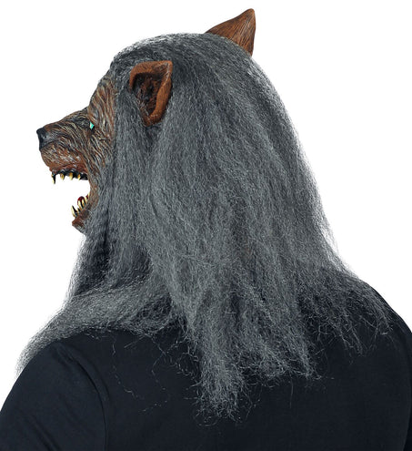 e-carnavalskleding-SYK Weerwolf masker met haren